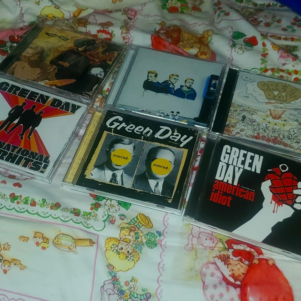 Green Day CDS nimrod American Idiot Dookie Shenanigans Insomniac International S